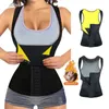 YAGIMI Fajas Shapewear Neoprene Trimmer Sheath Belly Belt Waist Trainer Women Sweat with Vest Hook Workout Body Shaper Corset