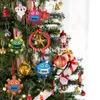 Christmas Mask Quarantine Jewelry Tree Ornaments xmas Decorations PVC Soft Snowman Home DIY Greeting Pendant