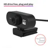 2K Full HD Webcams Autofocus Avec Microphone USB Cam Pour PC Ordinateur Mac Ordinateur Portable De Bureau YouTube Webcamera