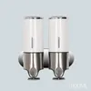 500 ml Zeepdispenser Wall Mount Badkamer Accessoires Handdesinfecterend Wasmiddel Shampoo Dispensers Keuken Zeep Fles Y200407