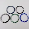 Reparation Verktyg Kit 38mm Super Lysande Högkvalitativ Blå / Svart Keramisk Bezel Infoga Ring Klocka Passa SKX007 / 009 Havsdelar