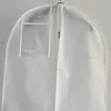 Armoire de rangement pour vêtements Blanc / Noir Sacs à vêtements pour et voyage 39/63 POUCES Protecteur anti-poussière Housse de costume Veste Chemise Manteau Robe Pri