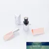 Förpackning Flaskor 12.1mm Tom plastläpp Balm Tube Rosa Kosmetiska behållare Högkvalitativa Tubes DIY Tre sidor