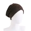 Bonnets d'hiver en coton pour femmes et hommes, Turban d'extérieur, chapeaux de ski, baggy, casquette de couchage chaude, casquette de chimio