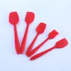 kırmızı silikon spatula