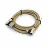 2m / 6ft 2a Dual Bend Tipo-C Micro USB Cabos de carregamento para Android Samsung Telefone Cabo de Carregador Fast 90 graus Cabo de cotovelo