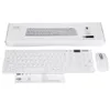 2.4G Wireless Tangentboard Mouse Set Silent Combo Kit Ultra Slim Keyboard med tangentbordsfilm för anteckningsbok bärbar dator