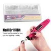 30 шт. Diamond Nail Tolish Colled Rect Professional Professional Nail Butter Cuticle Clean Mailicure Pedicure Tool Kit