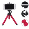 Cep Telefonu için 3 Col Esnek Tripod Tutucu Araba Kamera Evrensel Mini Ahtapot Sünger Standı Braketi Selfie Monopod Dağı ile DHL tarafından Klip