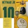 Collectable 2021 Match Worn Player Issue Copa America Final Neymar Jr Firmino G.jesus Casemiro Marquinhos T.Silva Richarlison with Game MatchDetails