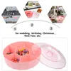 Gift Wrap Snack Serving Tray Storage Box Food Fruit Dry Container