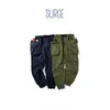 Surge trois dimensions poches larges pantalon cargo tissu cordura streetwear urbain extérieur X0723