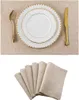 3 tamanhos Sublimação da tabela em branco Tapete da mesa de guardanapo quadrado placemat DIY revestimento de revestimento de transferência de calor