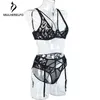 Nxy sexy setleopard sexy lingerie conjunto feminino erótico transparente sutiãs calcinha com garters deep-v roupas underwear mulheres laço sem costura exótica conjuntos 1129