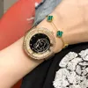 Brand Watches Women Girl Crystal Flower Style Metal Steel Magnetic Band Quartz Wrist Watch CHA61