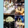 Imitación floral verde Inicio Aents Decoración Jardín 54 Pétalos Seda artificial Hortensia Cabezas de flores para centros de mesa de boda Pared Baby Shower De