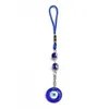 Lucky Eye Glass Blue Turkish Erg Eye Elects Beads Подвесная Настенная Висит Декор Веревки Цепочка Украшения для дома Гостиная Автомобиль BE161 G1019