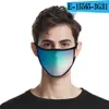 Color Gradient Mask 3d Fashion Printed Ice Silk Fabric Washable 2 S0M4726