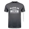 Made In 1964 T Shirt Uomo Cotone O Collo Padre Papà Regalo di compleanno T-shirt Cool Man Tshirt 210629
