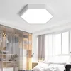 Modern LED Macaron Nordic Simple Hexagonal Ceiling light Study Bedroom Living Room Lighting