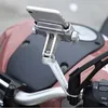 Motorcykel Bakövare Spegel Mobiltelefonhållare Stativ Stöd Handtag Bike Moto Mount Holder Car