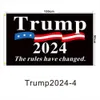 Hete Trump Verkiezing 2024 Trump Houd Vlag 90 * 150cm Amerika Hangende Great Banners 3x5FT Digital Print Donald Trump Flag op voorraad