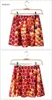 Realfine Skirt BZQ Women 3D Digital Printing Trendy Pleated Skirts for Woman Free Size