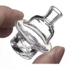 2022 new Cyclone riptide Carb Cap Smoke glass or quartz material For Banger Nail OD 31mm Dome With Air Hole Oil Rigs