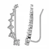 Reeti Hoge Kwaliteit Super Shiny Zirkoon 925 Sterling Silver Earring voor Dames Sieraden Hele Gift Ear Row