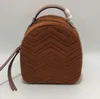 Famous designer brand new girl women school bag velour springs backpack shoulder bag handbag high quality274V