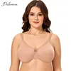 Delimira Kvinnors Sheer Minimizer Bra Plus Size Support Underwired Everyday Bra 210623