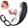 NXY Anal jouets sexuels mâle Vibration Plug Anal télécommande masseur de prostate jouets sexuels anneau de pénis G-Spot Masturbation Couple produits pour adultes 1123