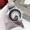 Polshorloges Heren Designer horloges 42 mm roestvrijstalen band luxe horloge Mechanische automatische beweging Alle sub-dials werkgeschenk voor man Valentijnsdag aanwezig