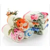 Handduk 75x140 cm blommor mönster bomullsbad s för vuxna. Terry rumblomma serviette de bain y200429