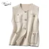 mink fur vests