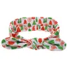 Baby Girls Headbands Christmas Boutique Hair Accessories Kids Bunny Knot Elastic Headband Accessory Infant dot Headwear for toddler KHA80