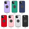 Coque de téléphone à anneau cool de mode de luxe pour iphone 14 13 12 11Pro Max 8 7 6S Plus rotation à 360 degrés 2 en 1 couverture anti-chute