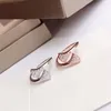 TOP-Ring-Schmuck, Damen-Ohrstecker, Diamanten, vergoldet, offizielle Designer-Reproduktionen, höchste Gegenqualität für Frauen, Band, Premium-Geschenke