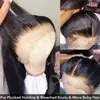 Brésilien HD Wig Frontal Wig Body Wave Sight Virgin Human Human Human Swiss Lace Front Pernues Fores pour les femmes noires 36662821162336