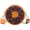 Kids Mini Portemonnees Tas 2021 Leuke Donuts Crossbody Tassen Voor Baby Meisjes Kleine Muntstuk Portemonnee Kid Money Change Portemonnee Toddler Gift