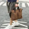 Laptopa Business Cur Business Portable Vintage Dokument Travel Travel Bolso Hombre Bag for Men DB60ba1