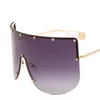 Occhiali da sole Women039s Scarpe da design del marchio di occhiali sovradimensionati Maschera da sole Maschera Sun Visor Glasses1246449