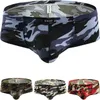 IKingsky homens camuflagem cheeky boxer sexy mini bochecha underwear esticar brasileiro de volta mens sob calcinha H1214