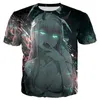 2021アニメラルリンFranxx Tシャツの男性女性新しいファッションクール3DプリントTシャツカジュアルスタイルTシャツストリートウェアトップスY220214