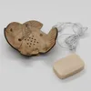 Creative Soap Dishes From Thailand Retro Wooden Bathroom Soaps Coconut Shape Holder Home Accessories WLL10