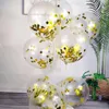 Rose Gold Balloons Deco Andiversaire Hude Baby Shower Boy Girl Девушка День рождения День Украшения Свадебные принадлежности