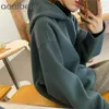 Felpe con cappuccio da donna autunno inverno Pullover con cappuccio Oversize stesso coreano Pop Warm Jumper Girls Top 210604