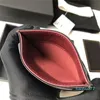 Designer- Credit ID Card Holder Purse Luxury Slim Leather Wallet Money Bags Big Plaid Cardholder Case for Men Women Fashion Mini Cards Bag