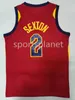 Men City Basketball Retro Collin 2 Sexton 4 Evan Mobley Maglie Stitched Vintage 23 LeBron 6 James Shirt maglia senza maniche City nera gialla bianca blu