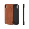 En stock étuis de téléphone portable Érable Noyer Bambou Bois Naturel Antichoc Couverture Arrière Pour iPhone 6 7 8 Plus 11 12 Pro Xr Xs X Max